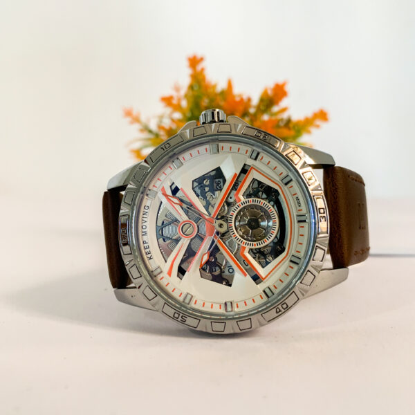 Keep Moving Mech Face Water Resistant Watch - Image 3